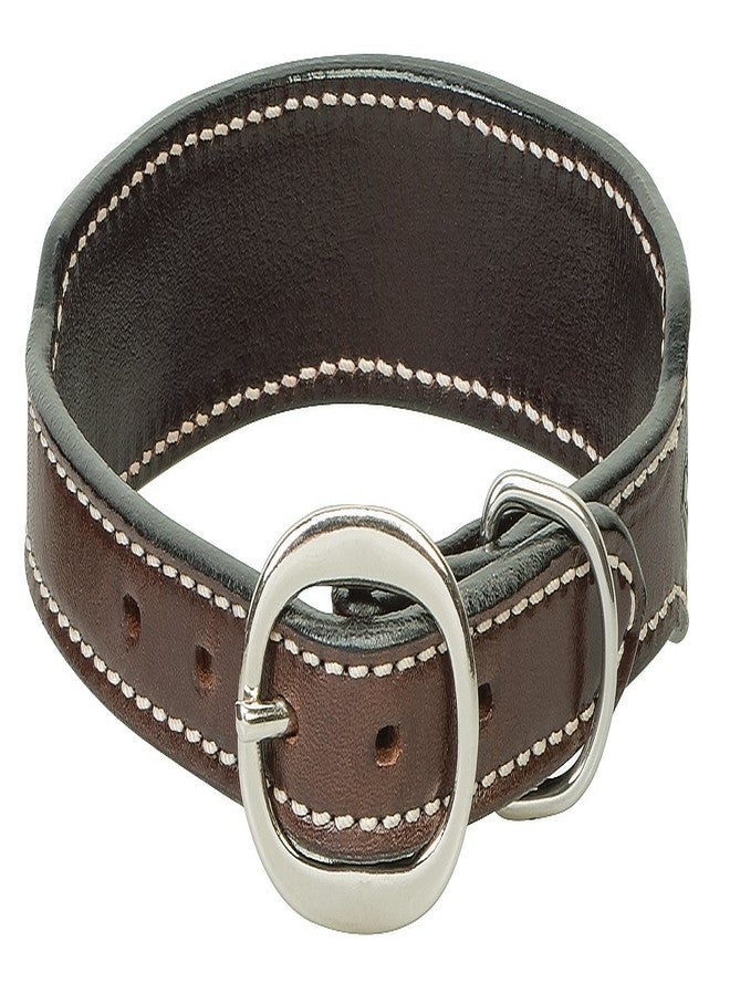 Weaver Leather Pet Beaded Basket Weave Dog Collar, Natural, 3/4" x 13" - Image 2